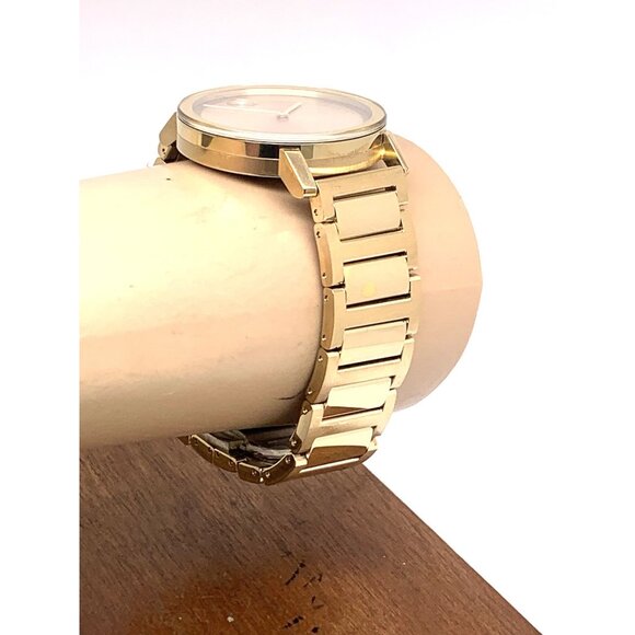 Movado Men's Watch 3600508 Bold Swiss Quartz Gold Tone Stainless Steel 40mm - Picture 12 of 14